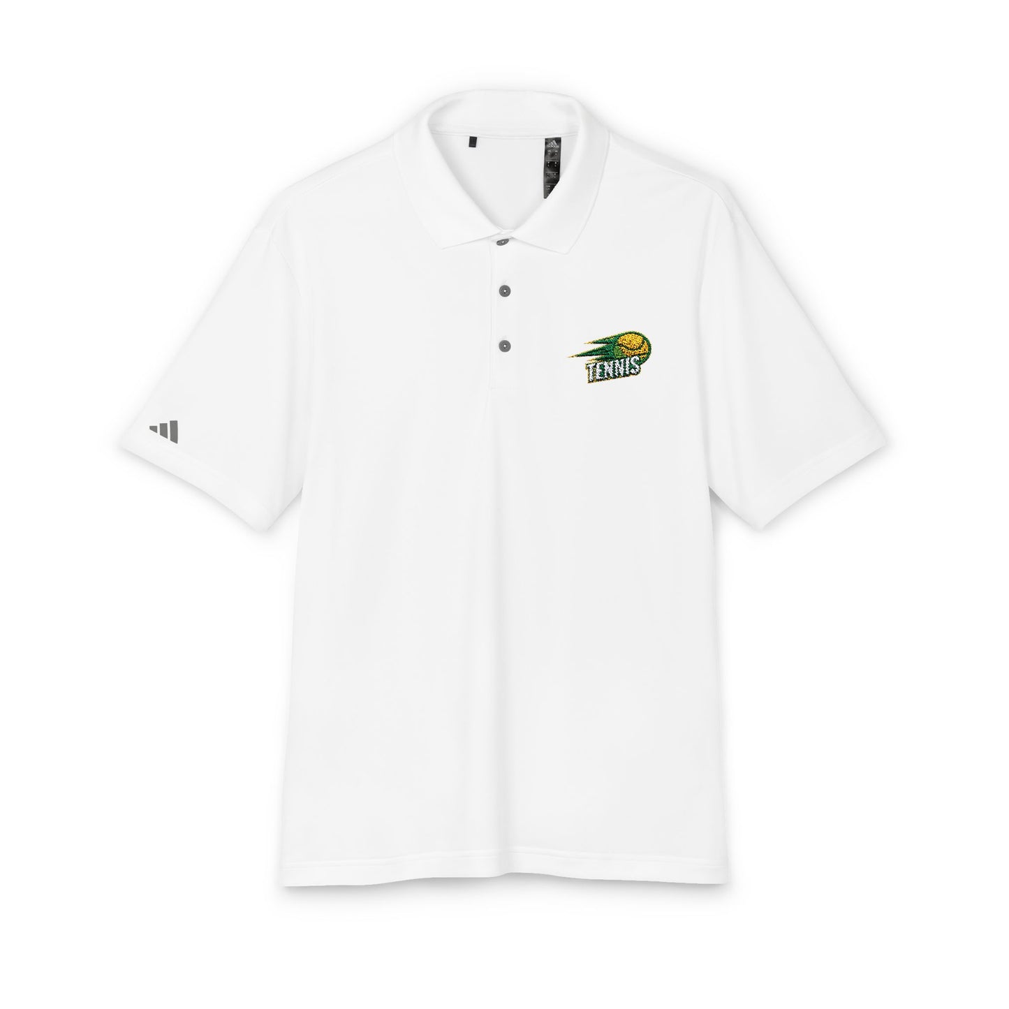 Adidas Tennis Affair Polo Shirt - Creative Graphic Motif