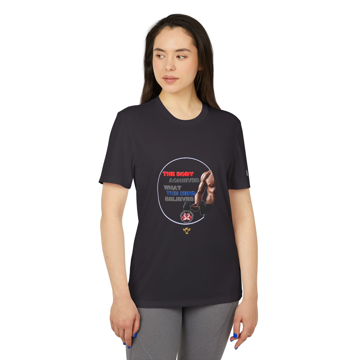 Adidas Sports Bodybuilding Motivational T-shirt