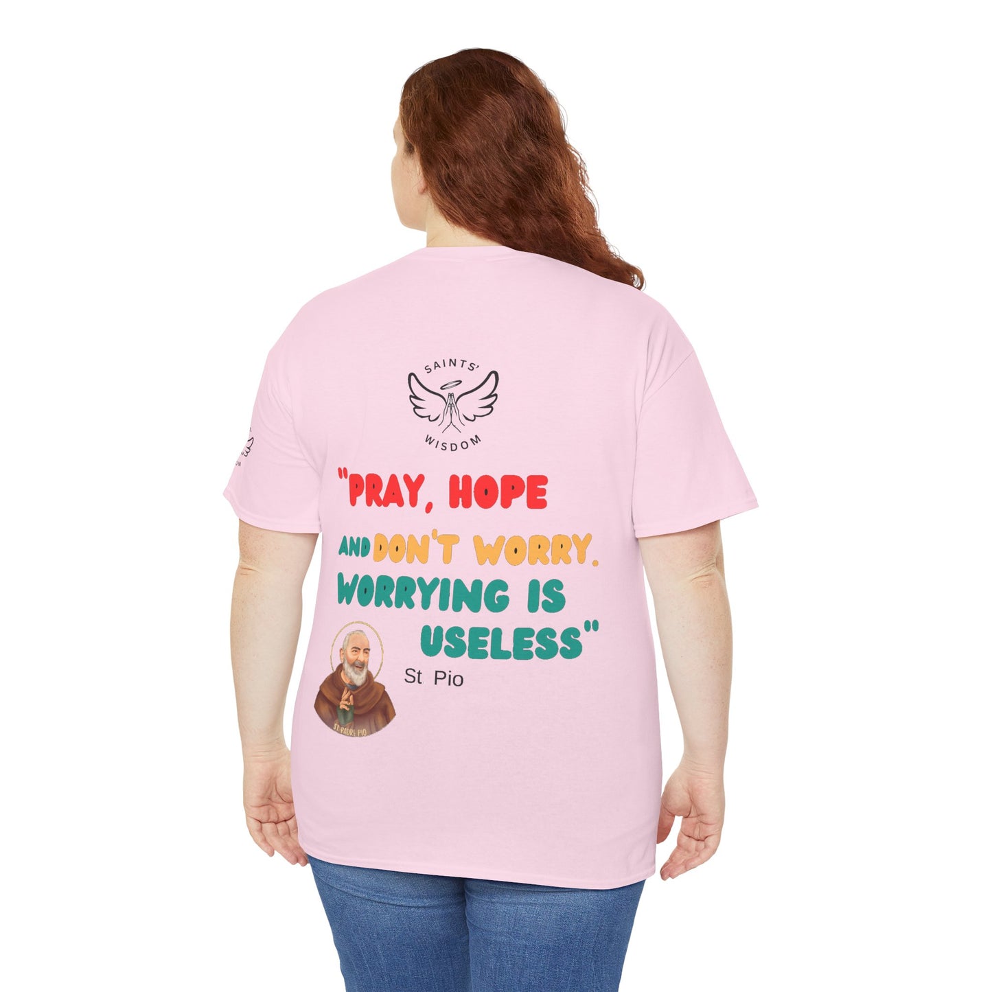St Padre Pio Quote T-Shirt (CT)