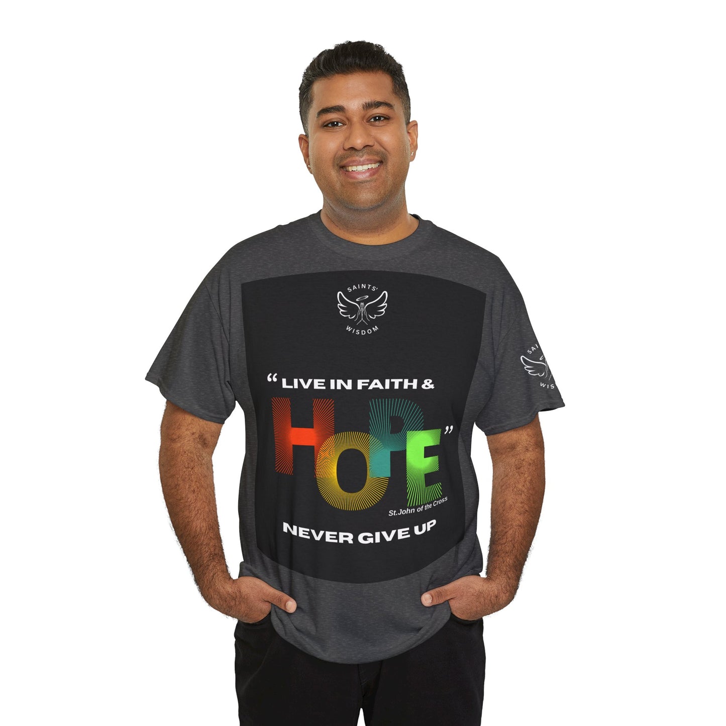 St John of the Cross Faith Hope Unisex Tee (CT)