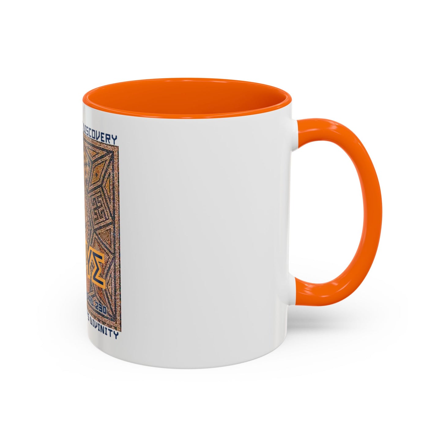 Megiddo Mosaic Accent Coffee Mug, Unique Gift for Christ’s Divinity, Coffee Lover's Gift, Mosaic Art Mug.MMD