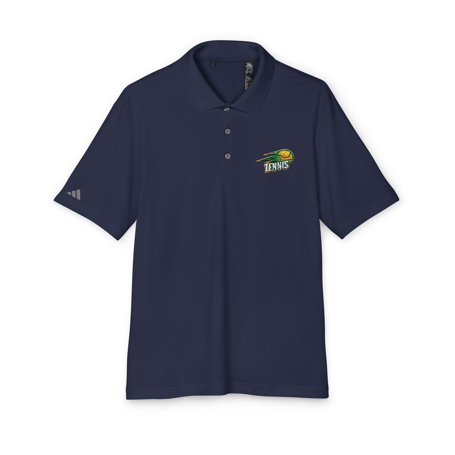 Adidas Tennis Affair Polo Shirt - Creative Graphic Motif