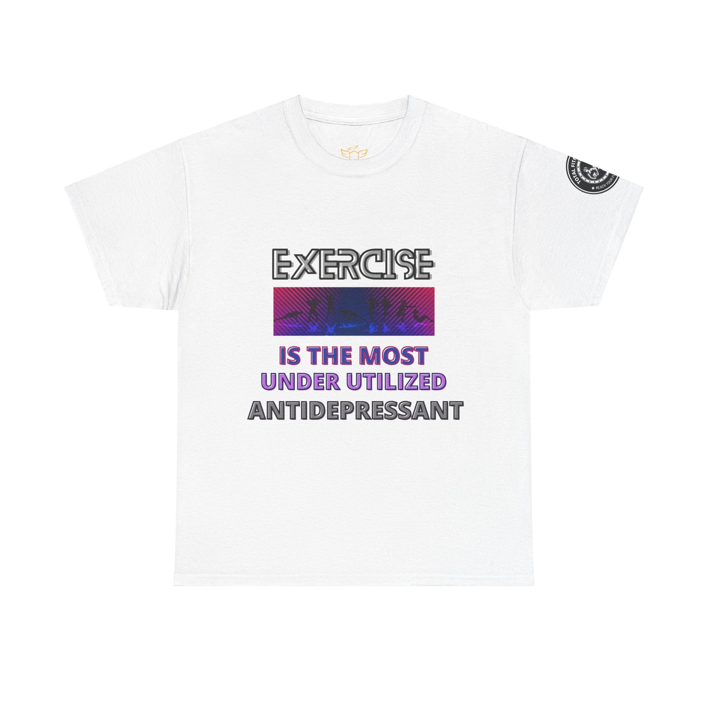 Fitness Quotes Gym Unisex Heavy Cotton Tee 5. FQT