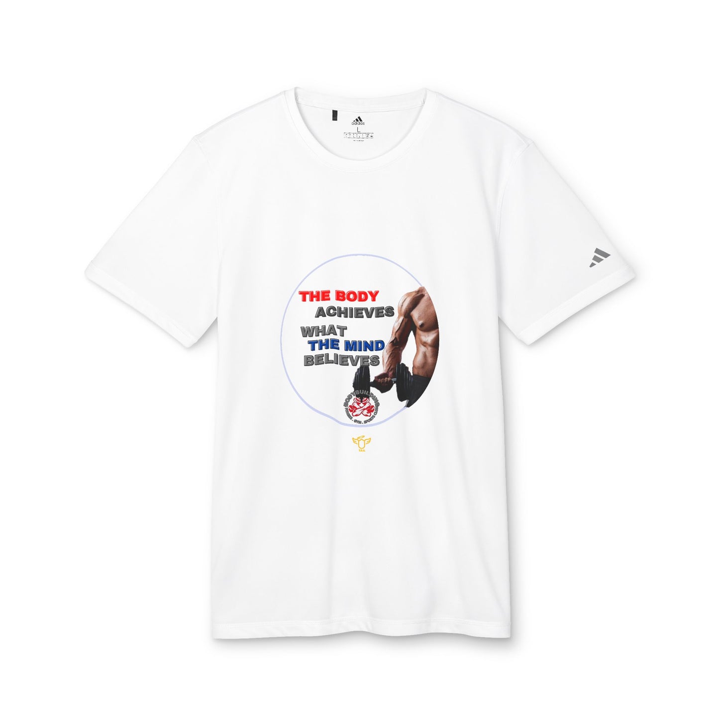 Adidas Sports Bodybuilding Motivational T-shirt