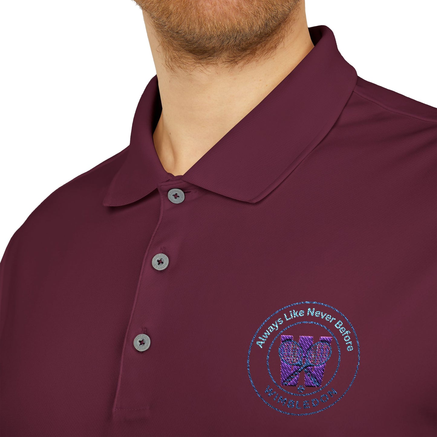 Wimbledon Adidas Tennis Polo Shirt 1