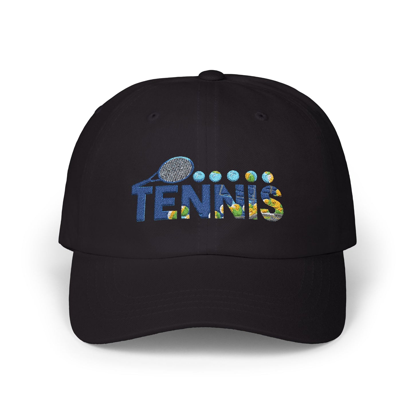 Tennis Creative Graphic Design Cap (Sky Creative1) (EM)