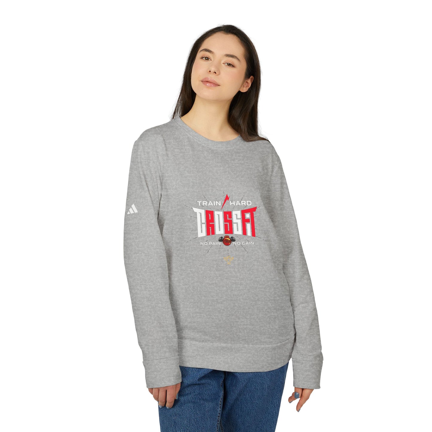 Adidas Sports Fleece Sweatshirt for Crossfit Fans