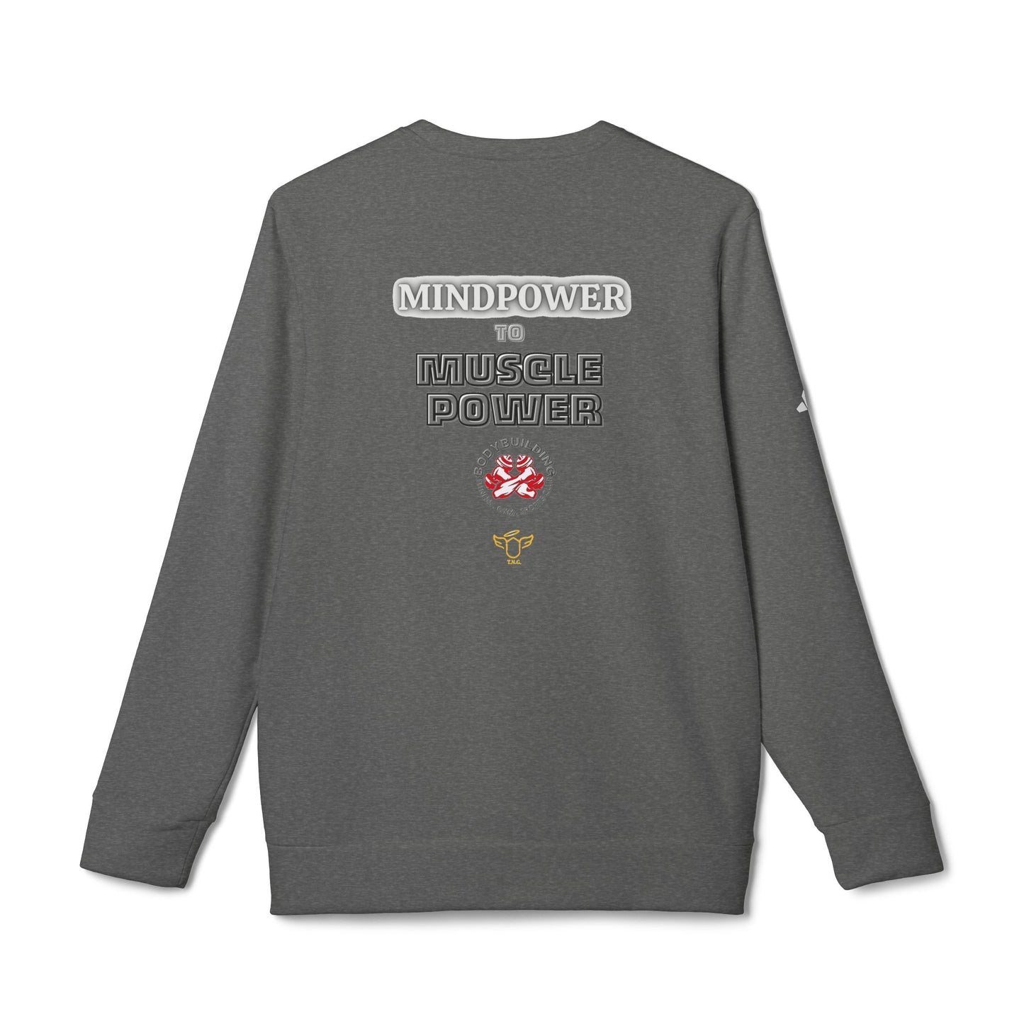 Adidas Sports Sweatshirt with Motivational Quote