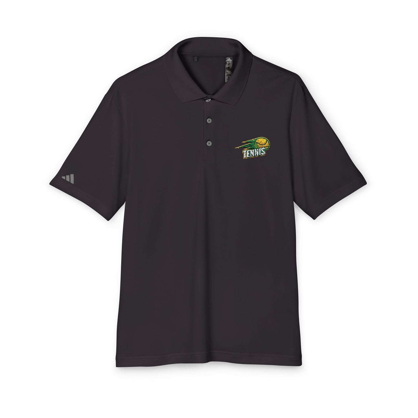 Adidas Tennis Affair Polo Shirt - Creative Graphic Motif