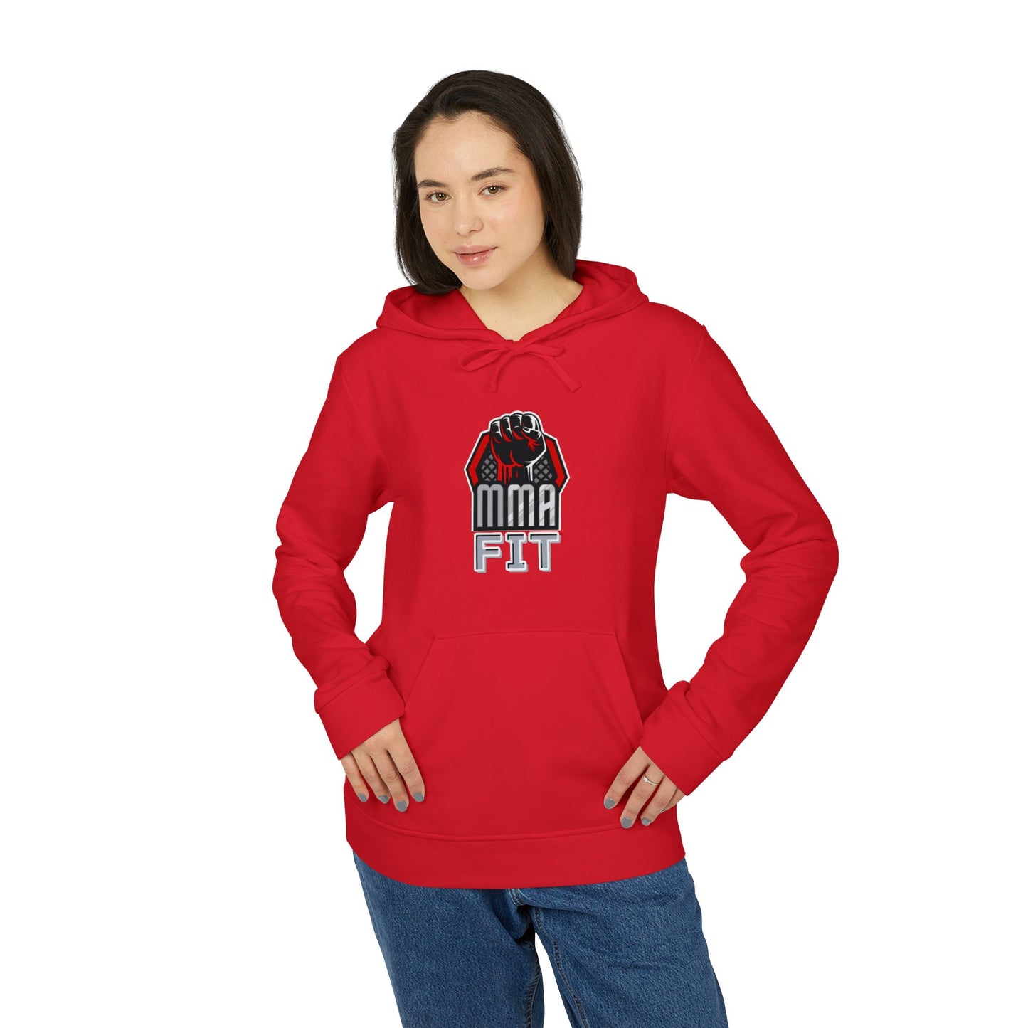 Adidas Sports Fleece Hoodie for MMA Fans