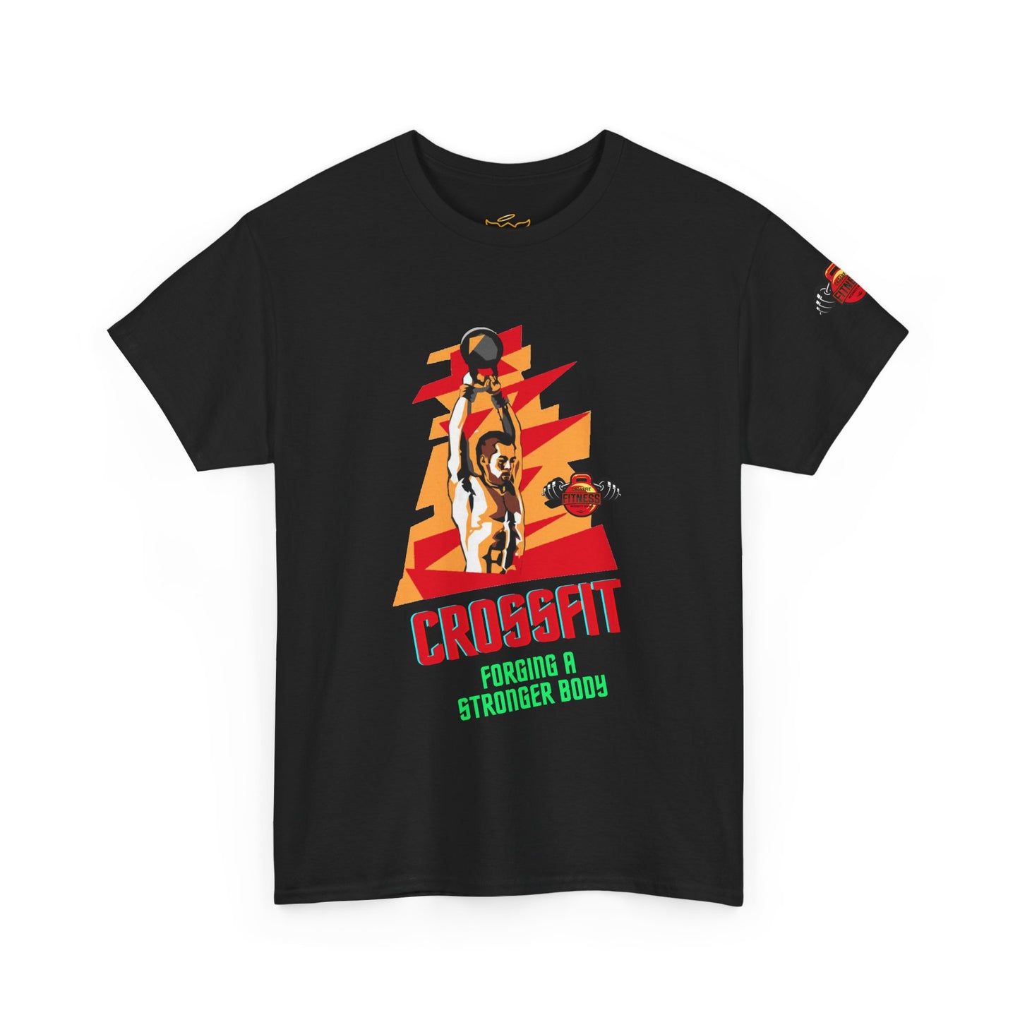 Fitness Quotes Crossfit Unisex Heavy Cotton Tee,
