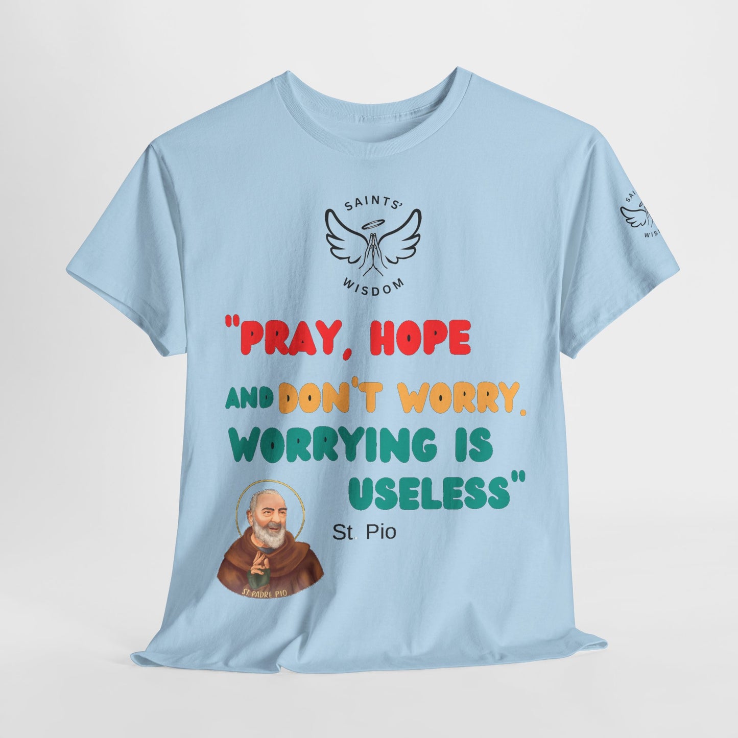 St Padre Pio Quote T-Shirt (CT)