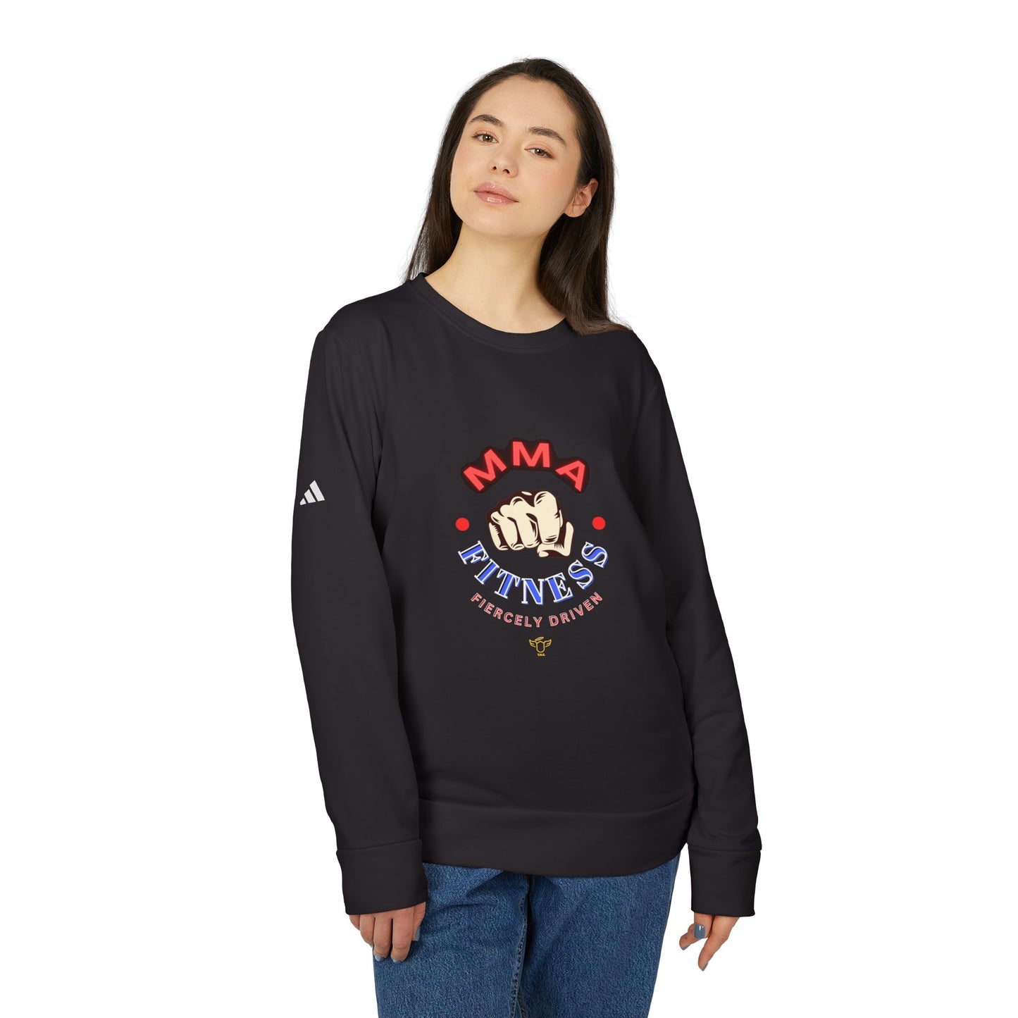 Adidas Sport Crewneck Sweatshirt for MMA Enthusiasts