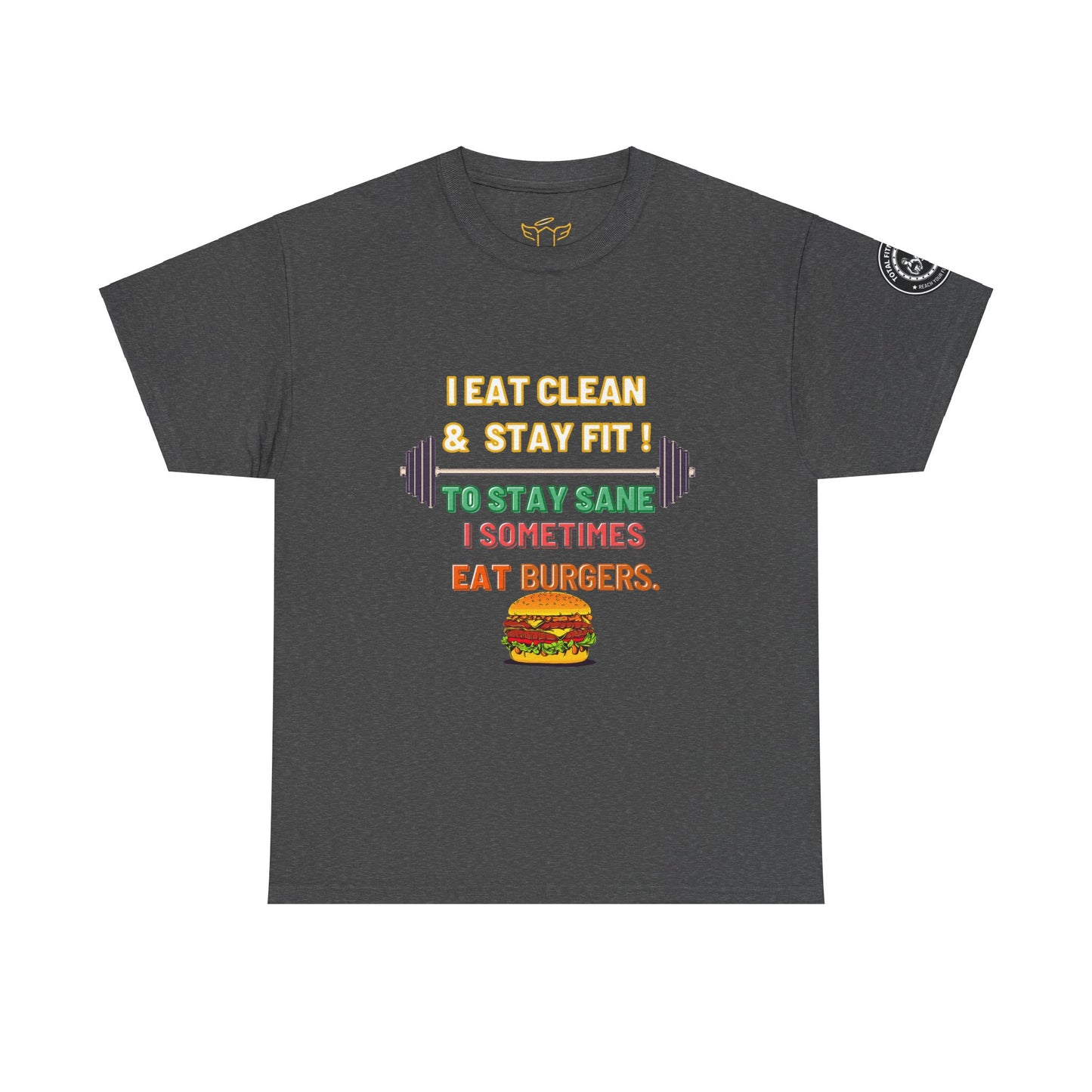 Fitness Quotes Gym Unisex Heavy Cotton Tee 4. FQT
