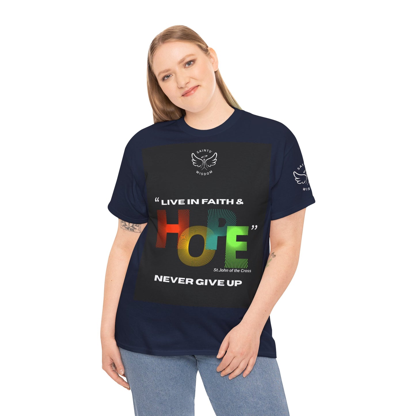 St John of the Cross Faith Hope Unisex Tee (CT)