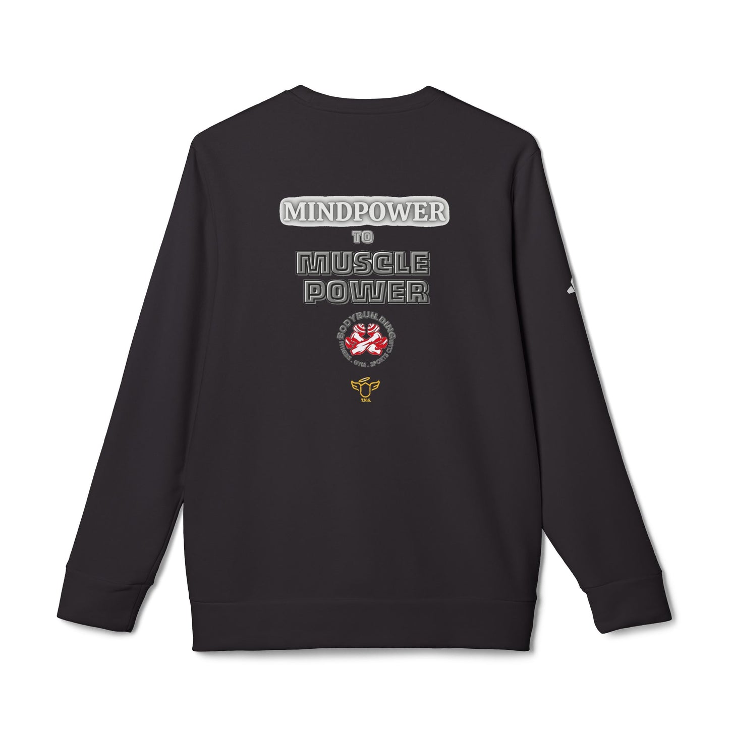 Adidas Sports Sweatshirt with Motivational Quote