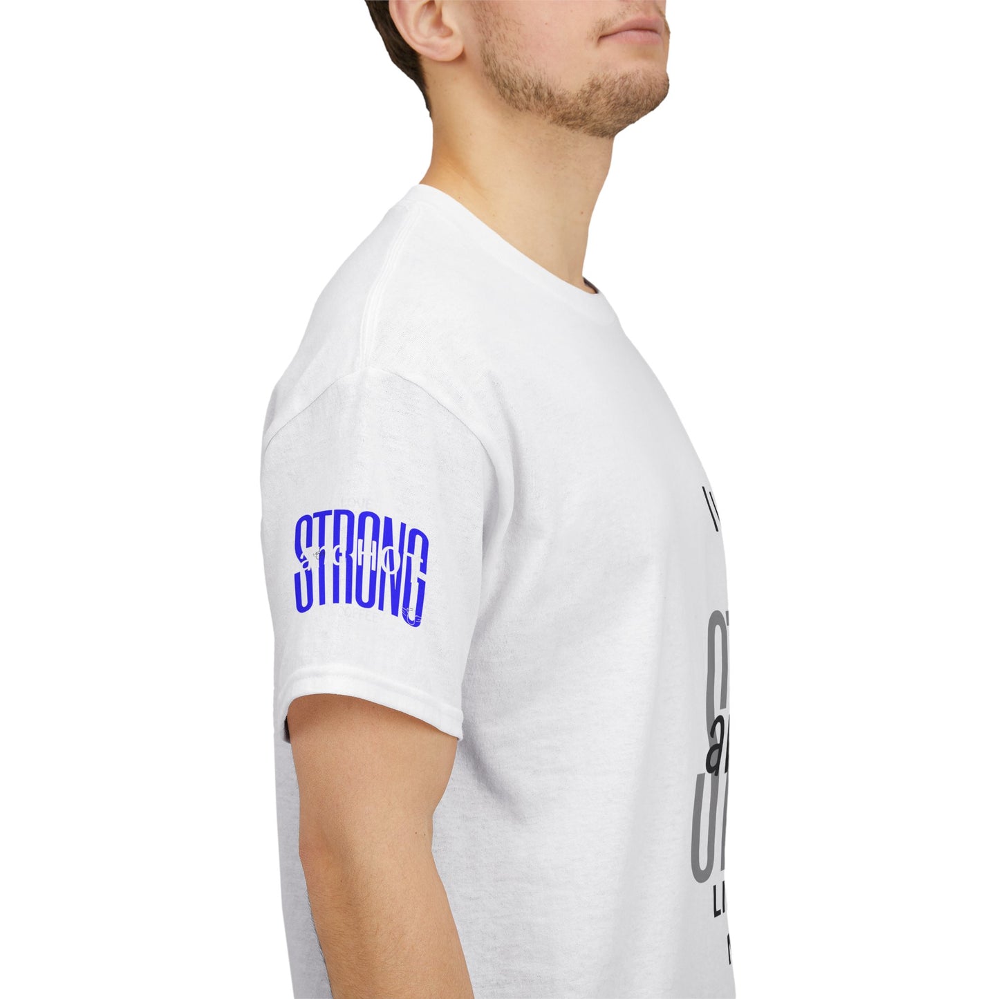 Coffee Lover Heavy Cotton Tee - I Love My Coffee Strong and Hot