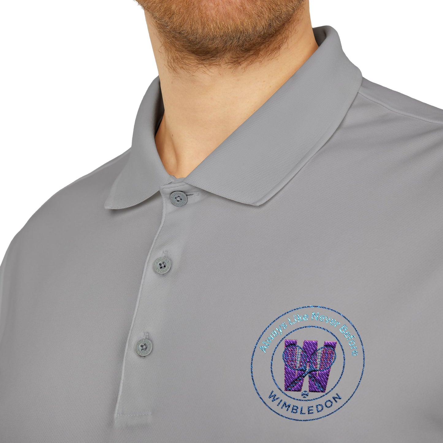 Wimbledon Adidas Tennis Polo Shirt 1