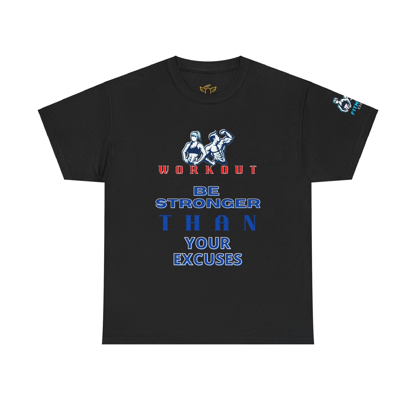 Fitness Quotes Gym Unisex Heavy Cotton Tee 6. FQT