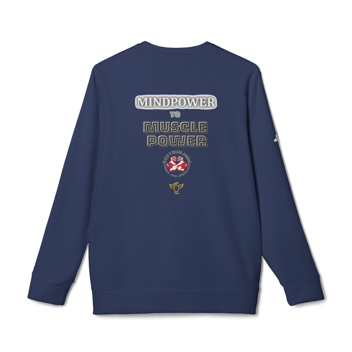 Adidas Sports Sweatshirt with Motivational Quote