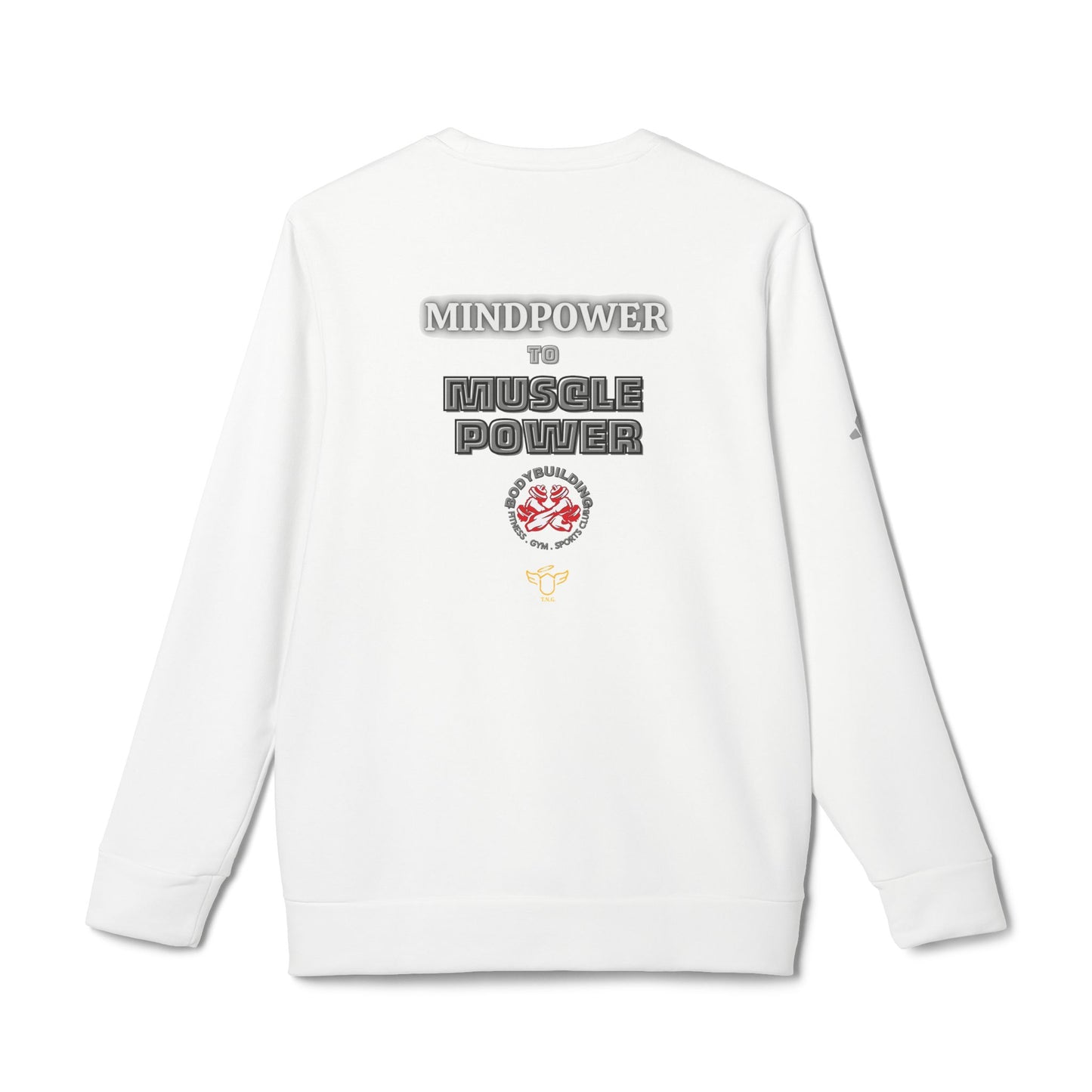 Adidas Sports Sweatshirt with Motivational Quote