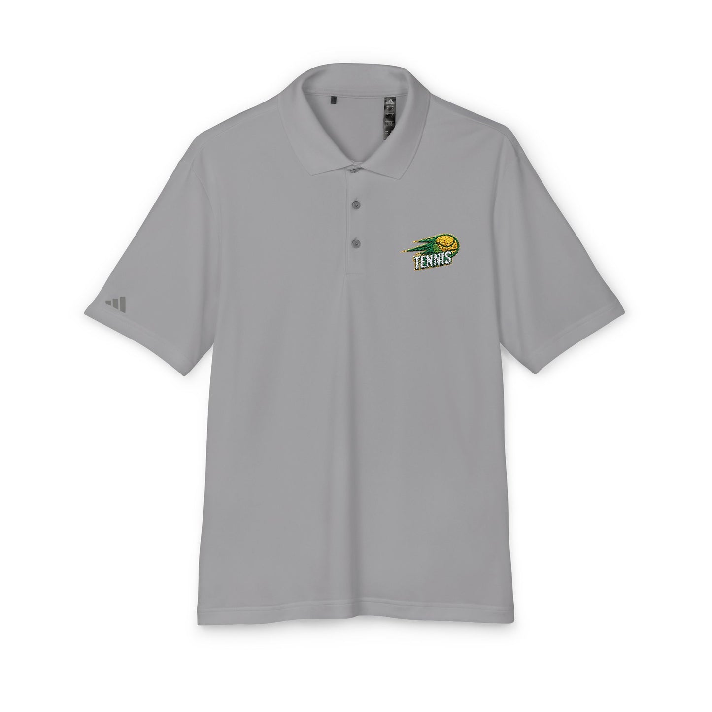 Adidas Tennis Affair Polo Shirt - Creative Graphic Motif