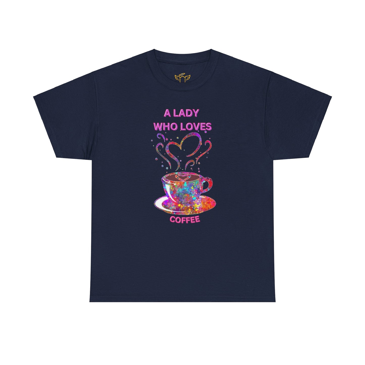 Coffee Lover Cotton Tee - For Women Who Love Coffee
