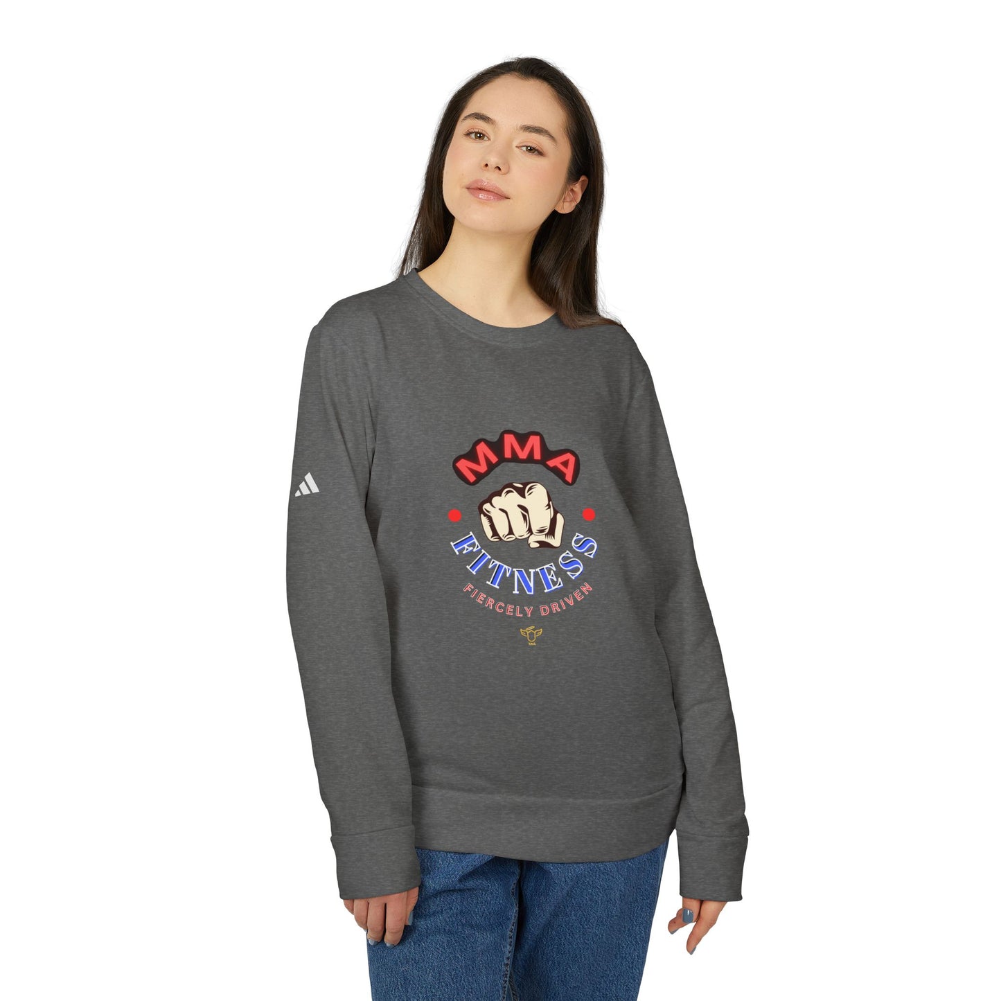 Adidas Sport Crewneck Sweatshirt for MMA Enthusiasts