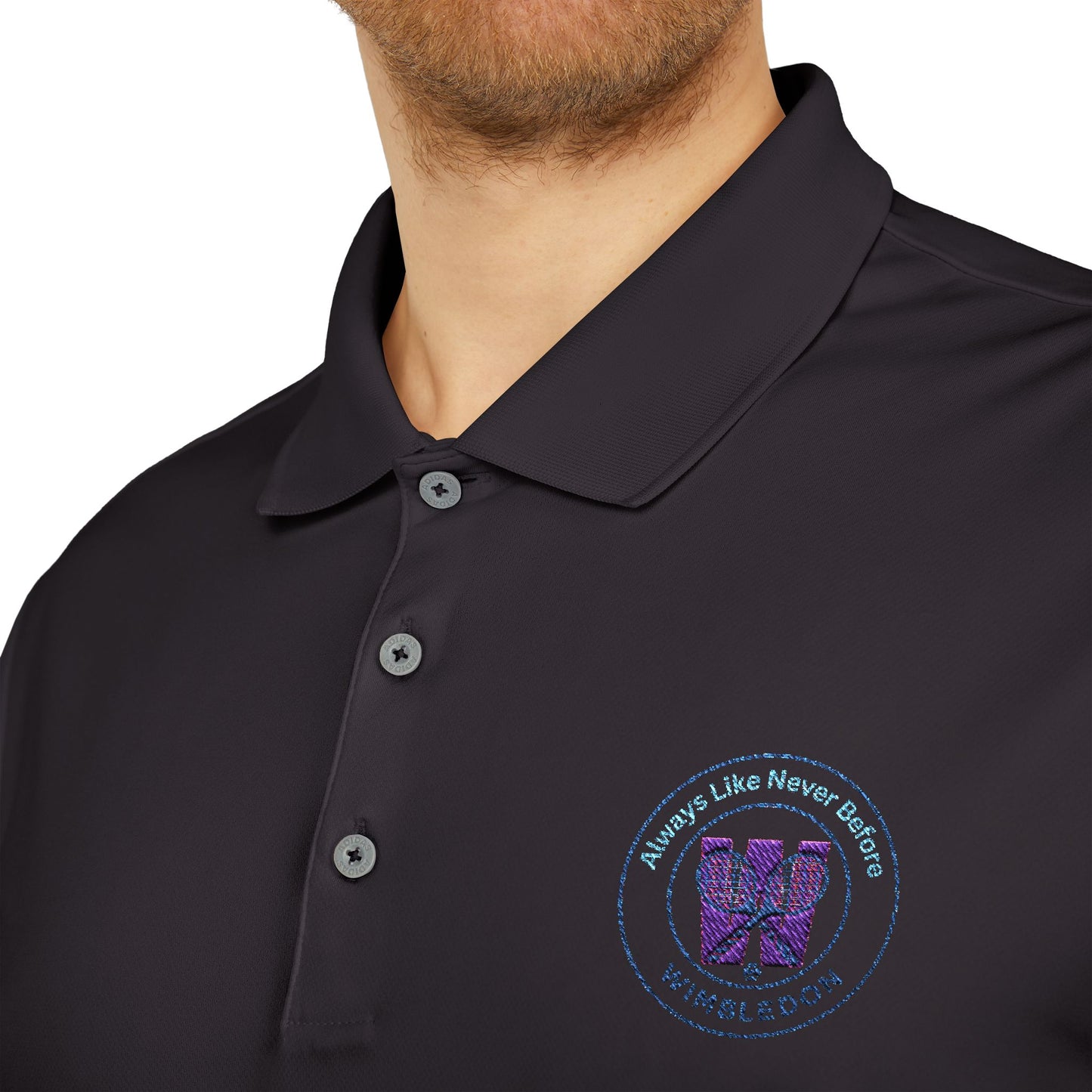 Wimbledon Adidas Tennis Polo Shirt 1