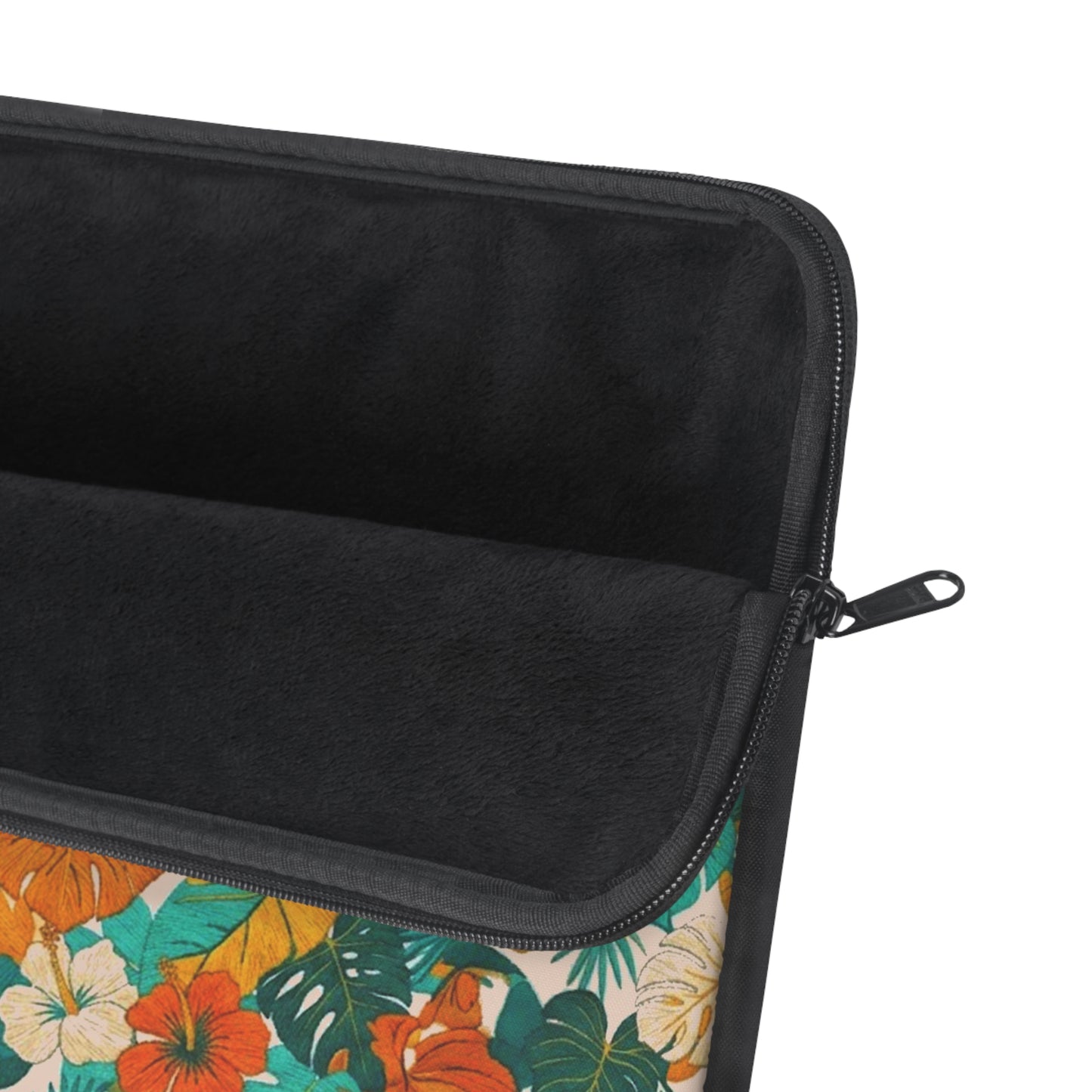 Good Vibes Floral Laptop Sleeve — Retro Tropical Protective Case. Summer. - Trending Novelties & Gifts