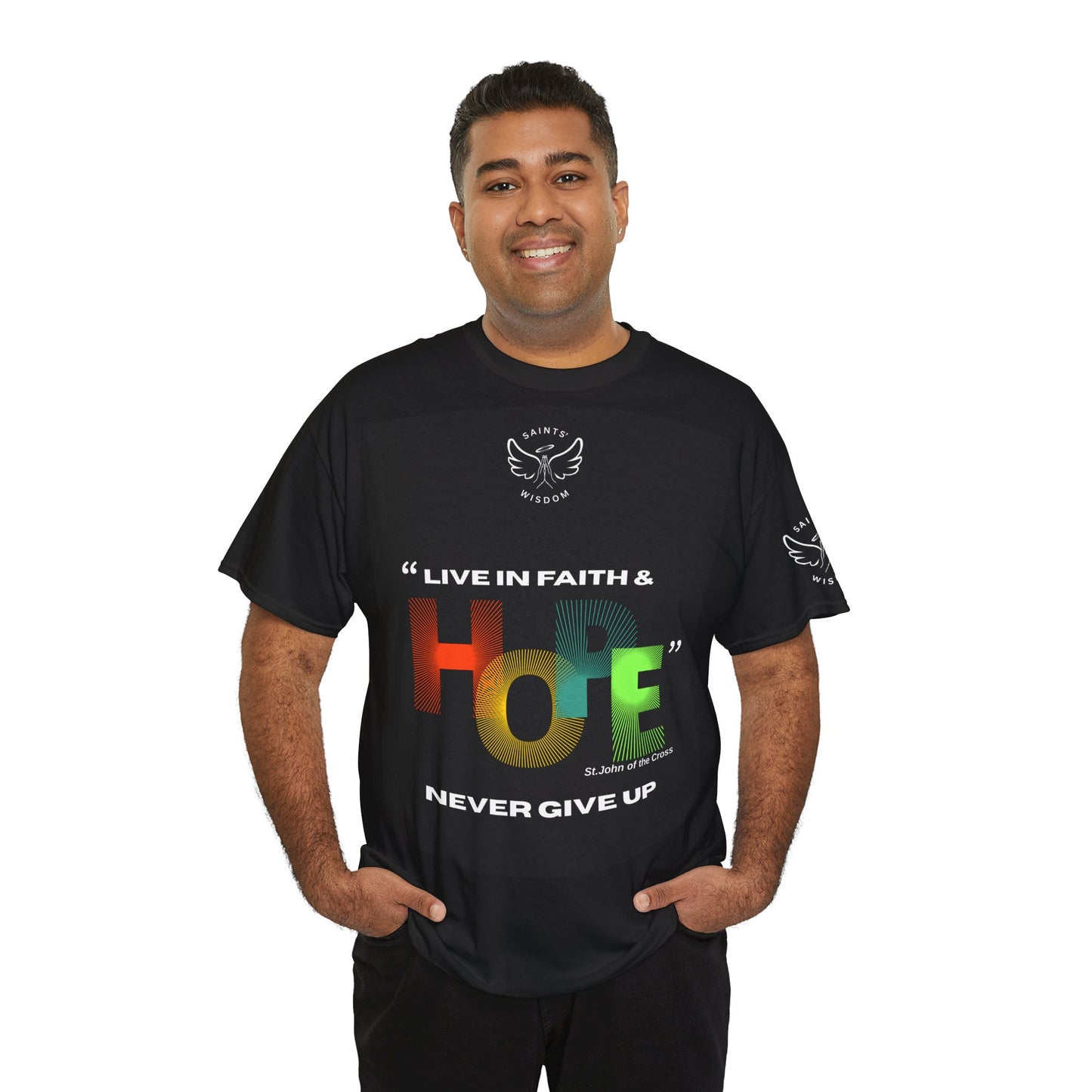 St John of the Cross Faith Hope Unisex Tee (CT)