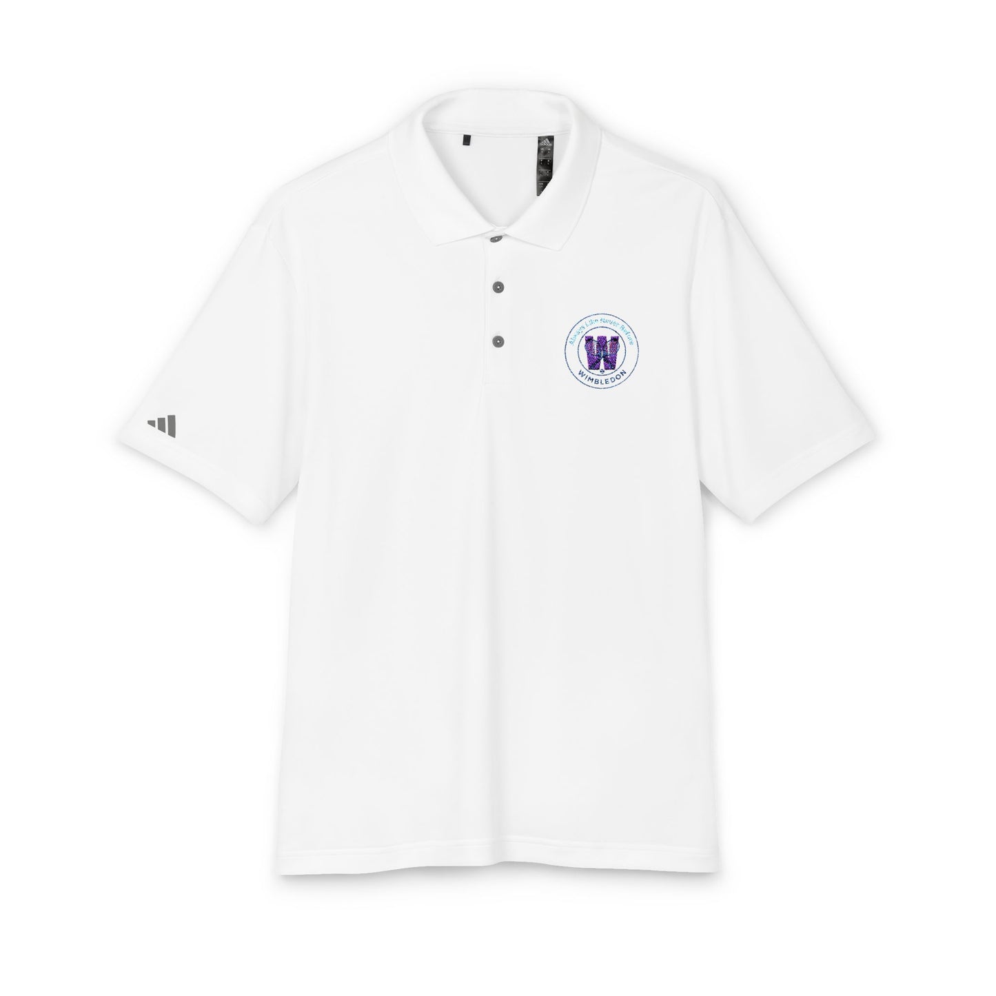 Wimbledon Adidas Tennis Polo Shirt 1