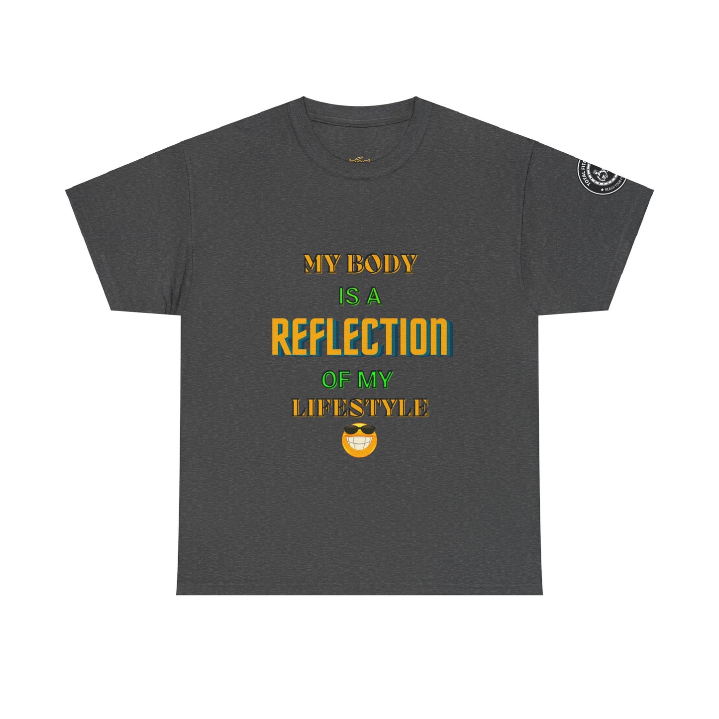 Fitness Quotes Unisex Heavy Cotton Tee 7. FQT