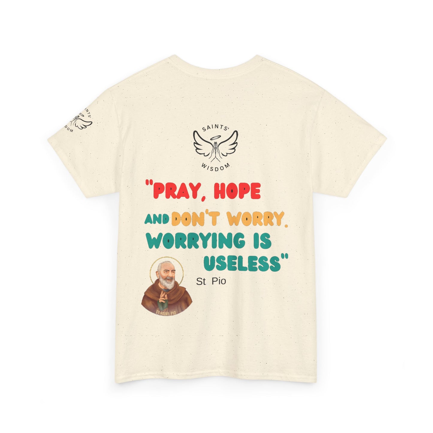 St Padre Pio Quote T-Shirt (CT)