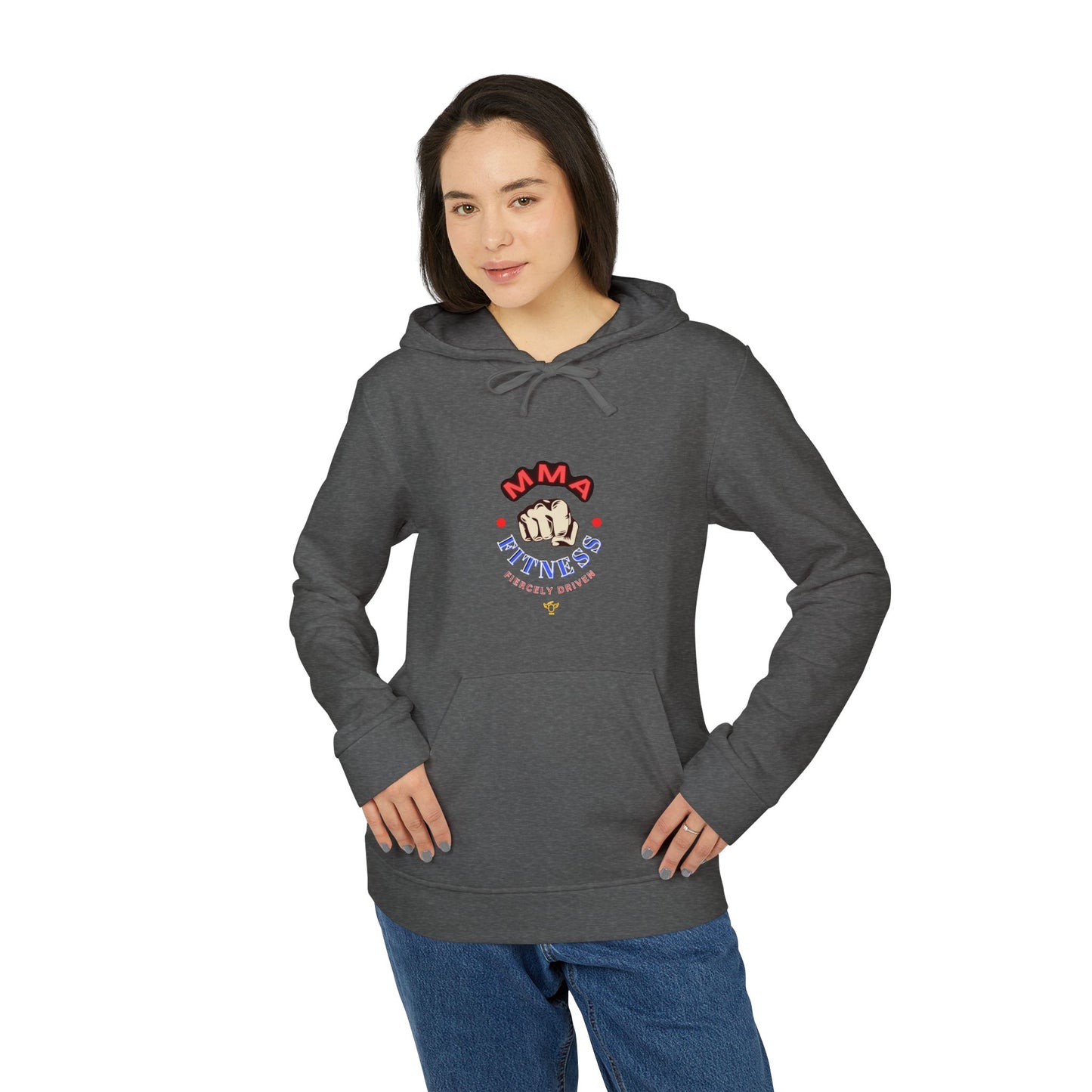 Adidas Sport Fleece Hoodie for Fitness Enthusiasts - Unisex