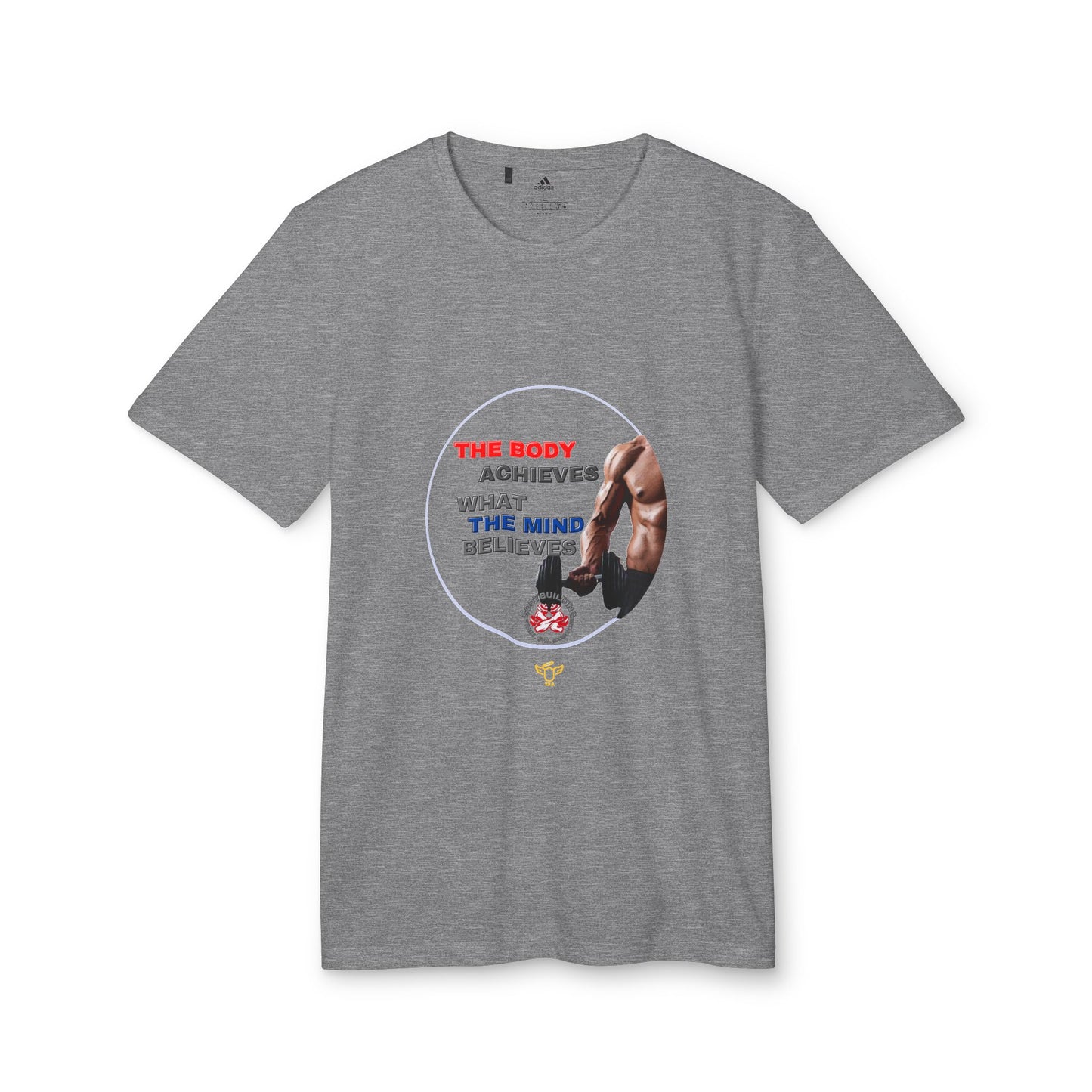 Adidas Sports Bodybuilding Motivational T-shirt