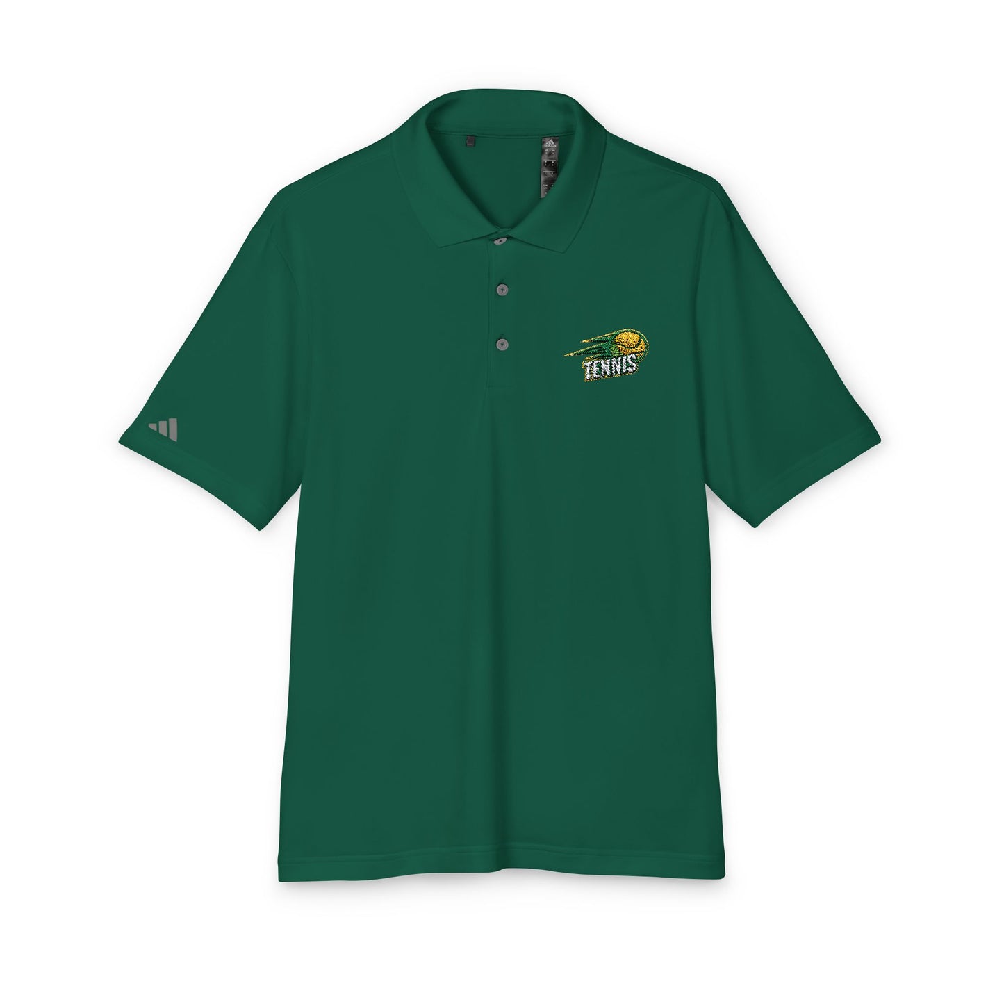 Adidas Tennis Affair Polo Shirt - Creative Graphic Motif