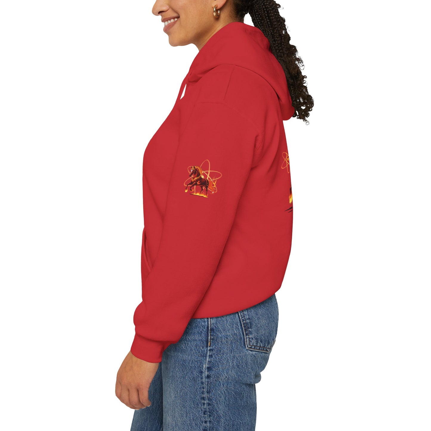 Horse of Fire Hoodie – Chinese New Year Lucky Horse Novelty Tee