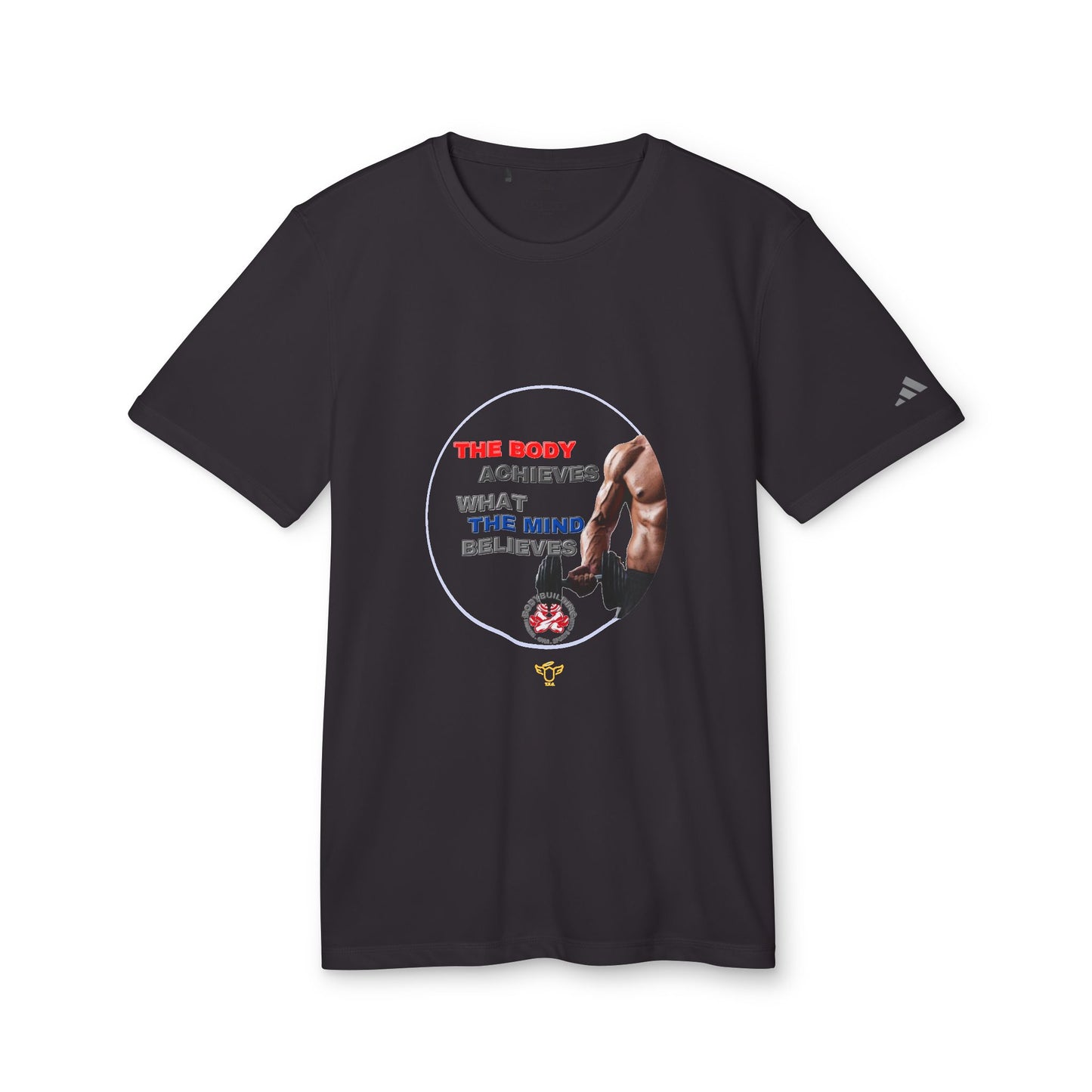 Adidas Sports Bodybuilding Motivational T-shirt