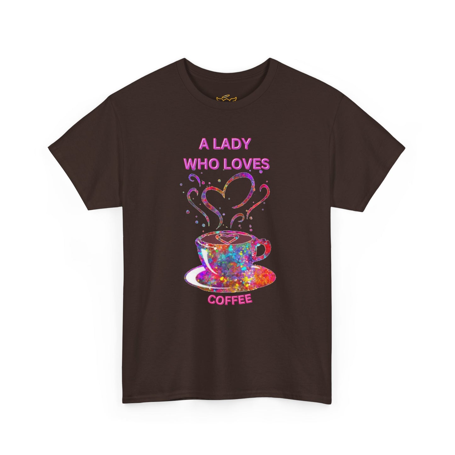 Coffee Lover Cotton Tee - For Women Who Love Coffee
