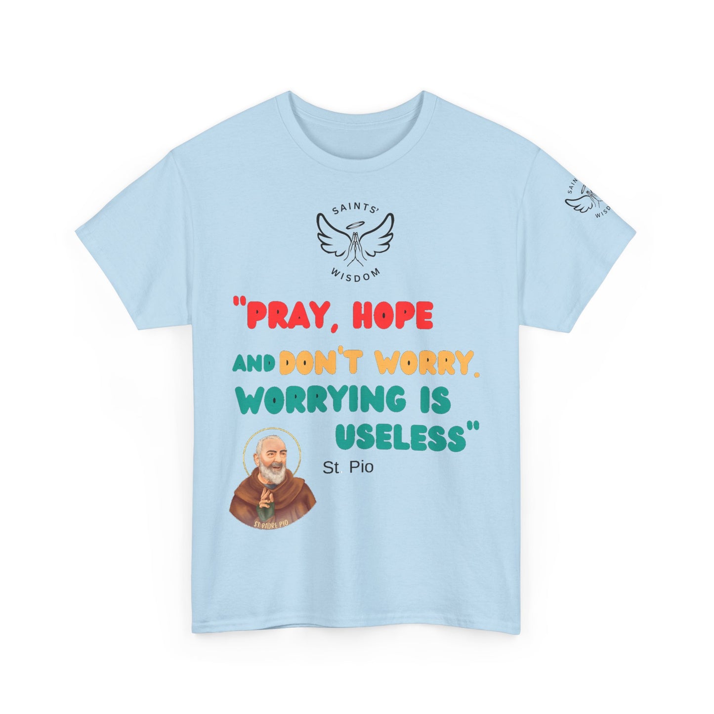 St Padre Pio Quote T-Shirt (CT)