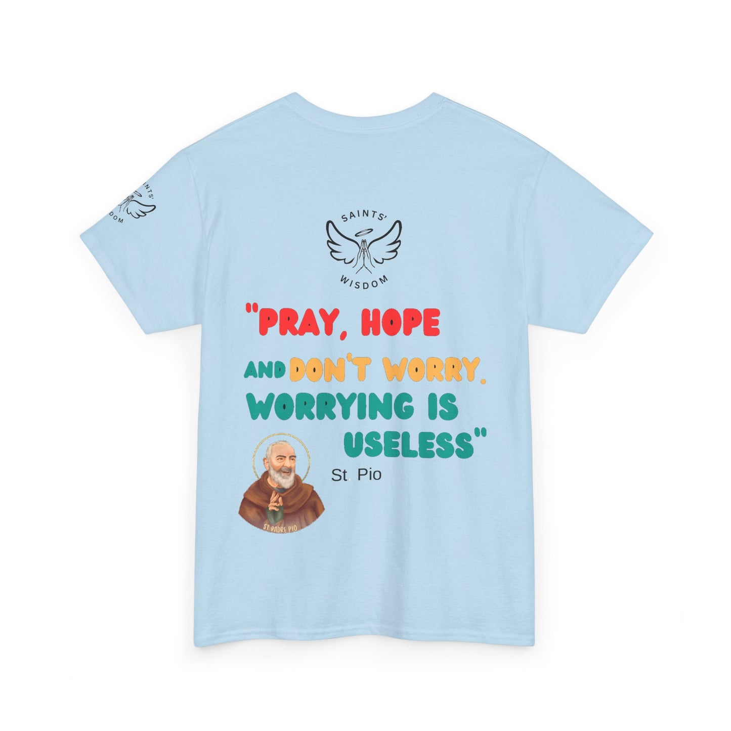 St Padre Pio Quote T-Shirt (CT)