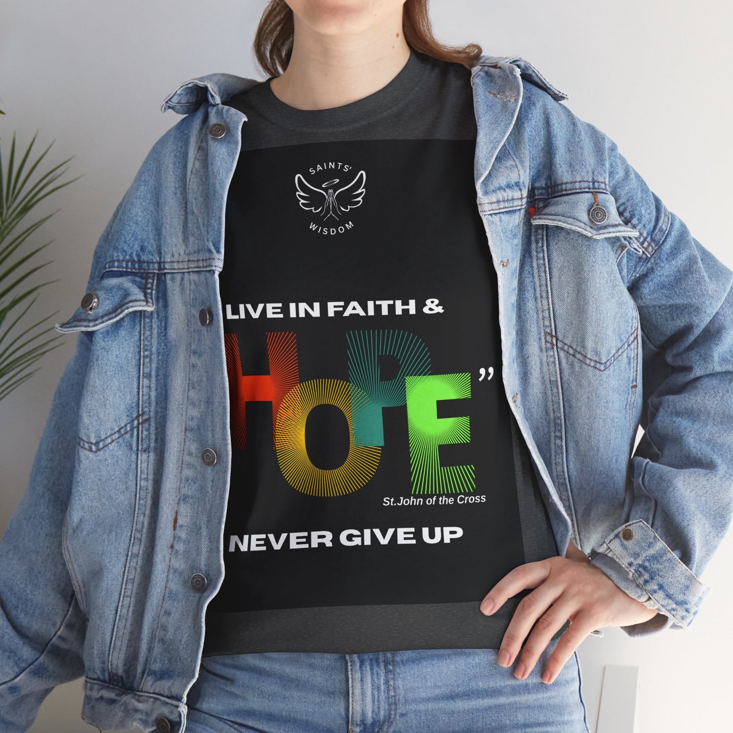 St John of the Cross Faith Hope Unisex Tee (CT)