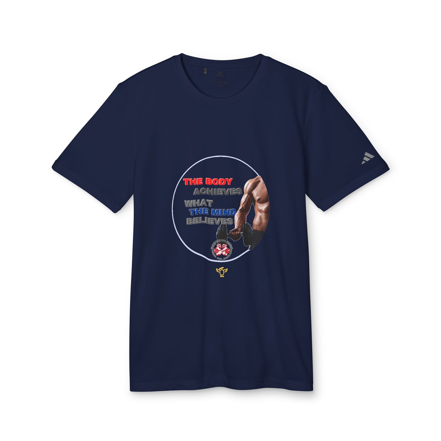Adidas Sports Bodybuilding Motivational T-shirt