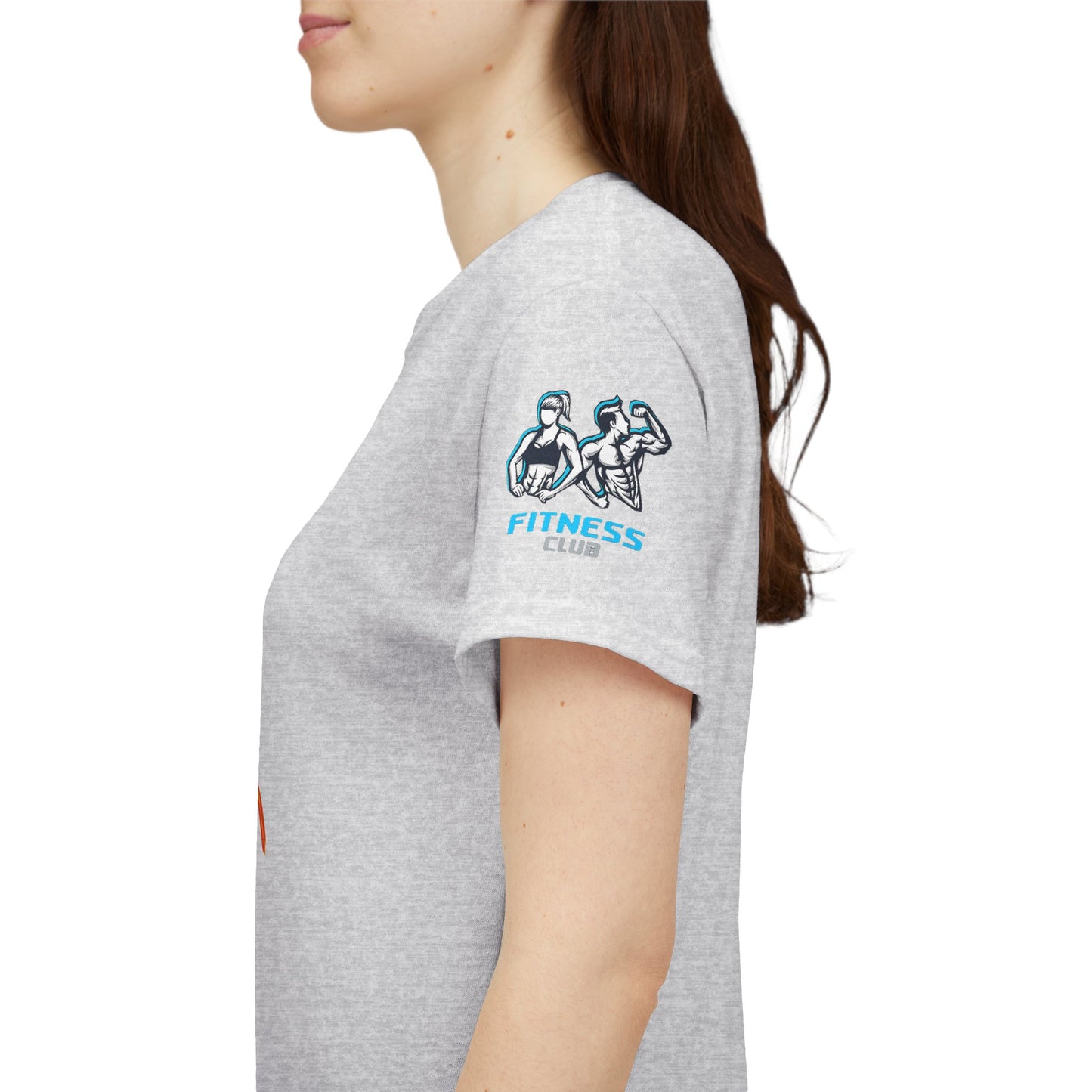 Gym Fitness Quotes T-shirt - 'I am happiest at the Gym'. FQT