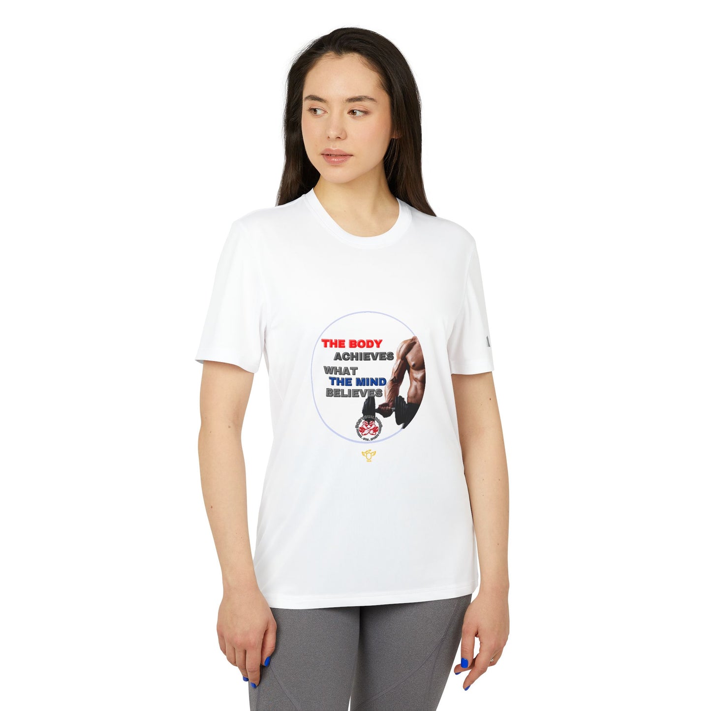 Adidas Sports Bodybuilding Motivational T-shirt