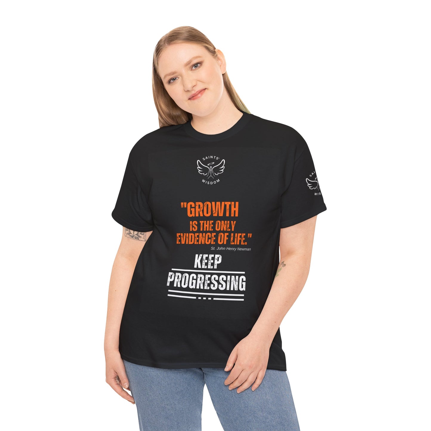 St. John Newman's Quote - Growth is the only evidence of life (CT)