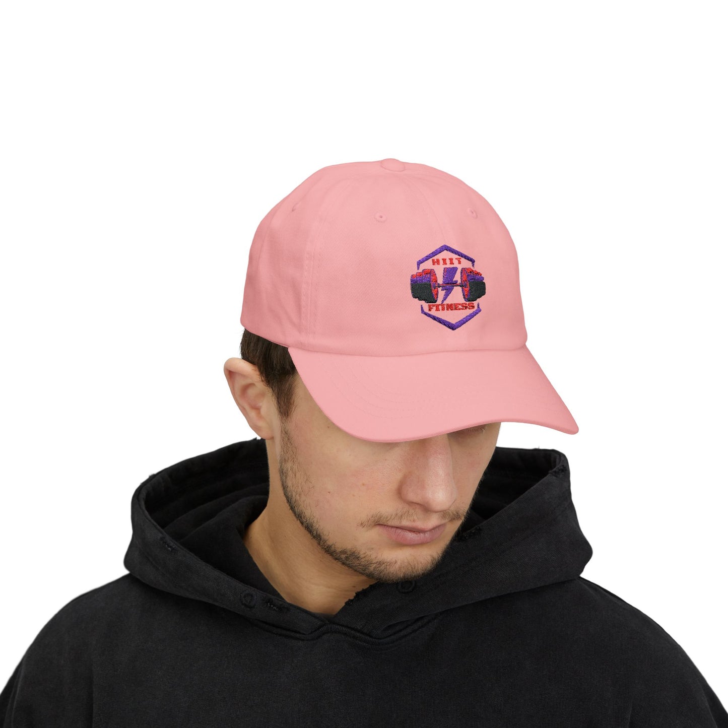 Embroidered H I I T Fitness Cap, H I I T FITNESS CLUB CAP