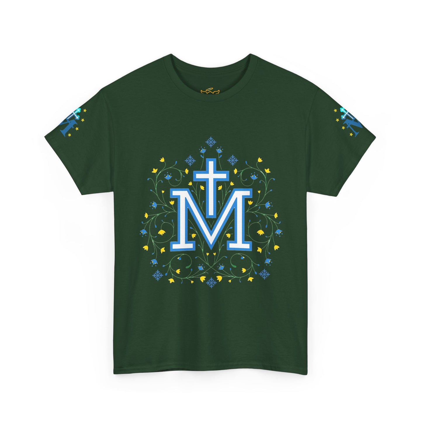 Marian Symbol T-shirt Unisex Heavy Cotton Tee,