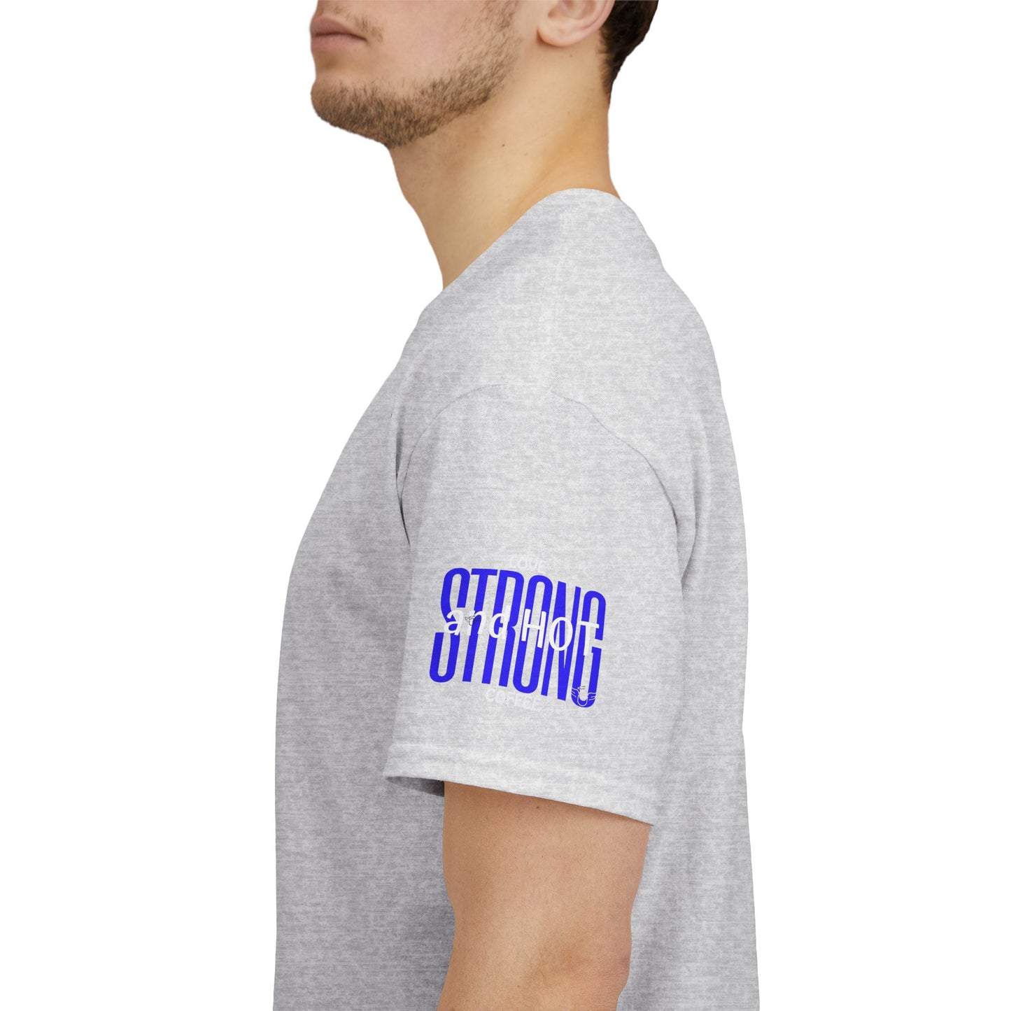 Coffee Lover Heavy Cotton Tee - I Love My Coffee Strong and Hot